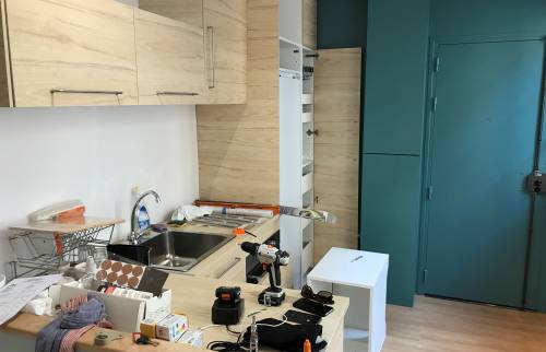 renovation appartement paris 75009 cuisine