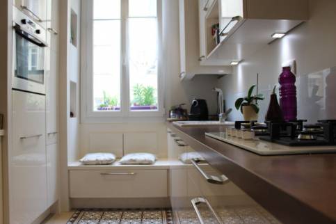 Rénovation de cuisine linéaire