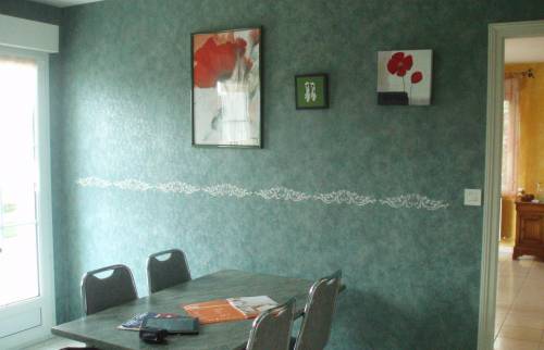 Cloison avant ouverture vue depuis la cuisine