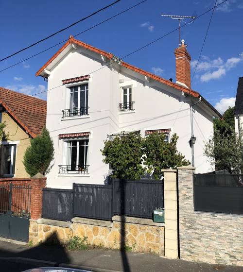 Pavillon après ravalement des façades (Brunoy 91800)