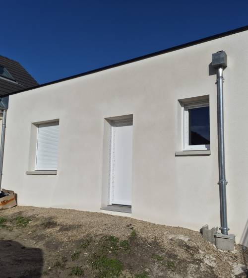 Extension toit plat