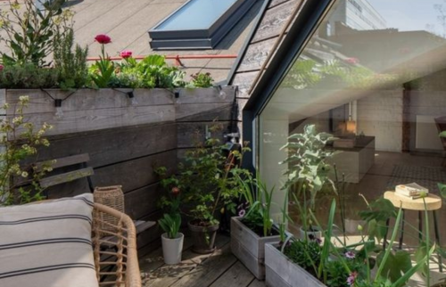 création d'une terrasse tropezienne