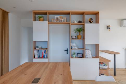 Rénovation complète et modernisation d'une maison, Cailloux sur Fontaines (69270)