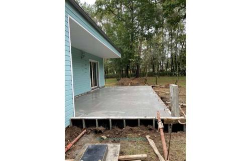EXTENSION MAISON EN BOIS A FEREL 56130 PAR LA MAISON DES TRAVAUX VANNES SARZEAU PENESTIN