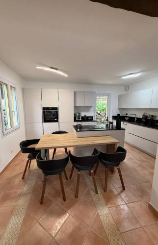 Vue de le l'îlot de face