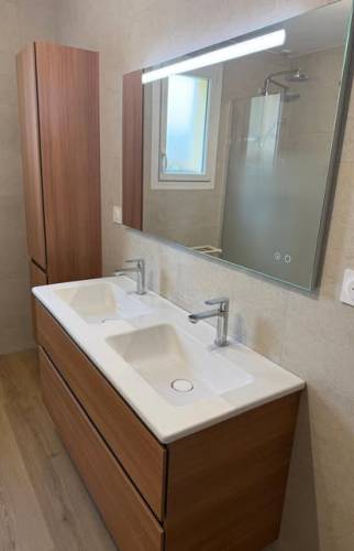 Rénovation salle de bain esthétique Guipry-Messac