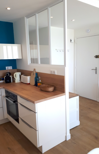 verrière d'atelier blanche 