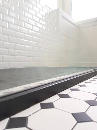 douche à l'italienne