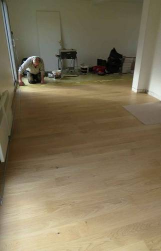 Parquet en chaîne brossé - Cléguer (56620)