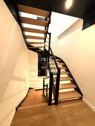 Escalier sur 3 niveaux