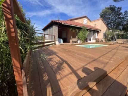Création d'une terrasse bois à Saint-Raphaël