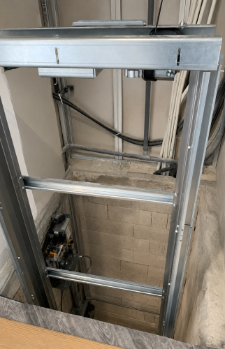Ascenseur privatif rénovation intérieure à Barentin (76360)