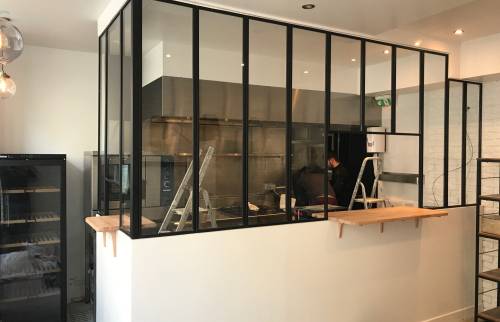 creation verriere atelier restaurantlevallois perret 92300