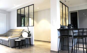 Verrière d'atelier rénovation appartement