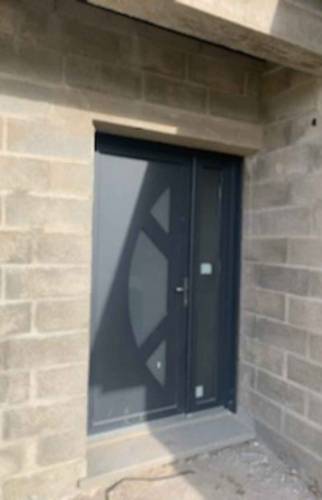 Porte d'entrée ALU - la Maison des Travaux Rouen