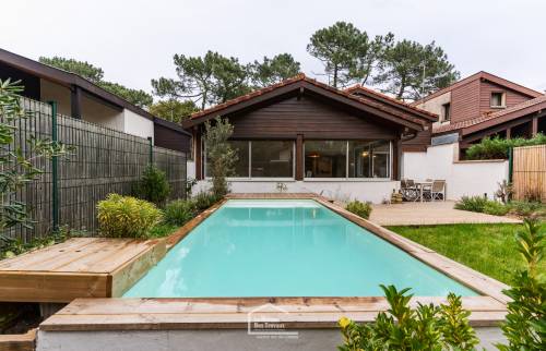 Aménagement paysage piscine Capbreton 