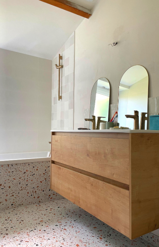 Rénovation d'une salle de bain au Bignon 