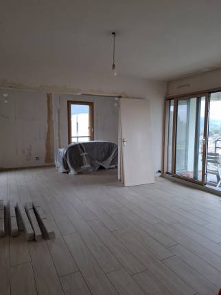 Travaux de rénovation d'appartement en cours - Lagnieu 01150
