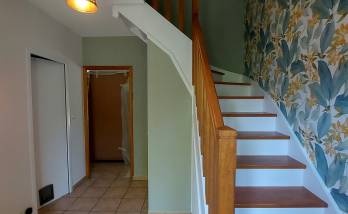 Cage d'escalier rénovée