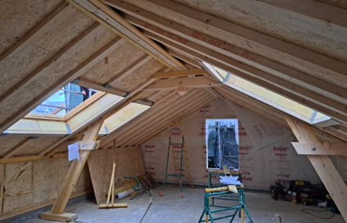 toit de la surélévation