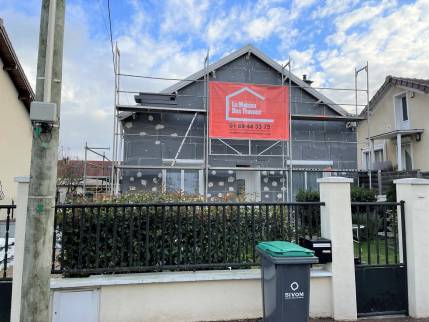 Pose de l'ITE (Brunoy 91800)