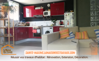 Transformation d’un T1 à Roquebrune-sur-Argens : parquet, cuisine et modernisation