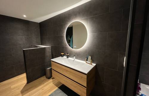 Salle de bain rénovée Pontarlier