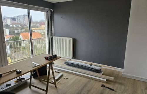 Vinyle pièce de  vie