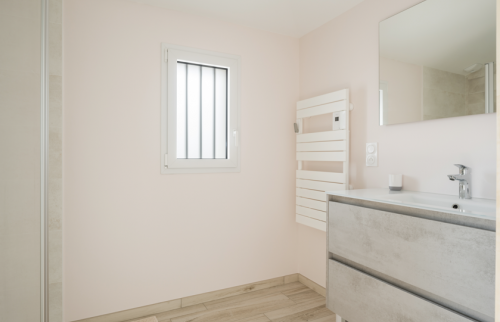 Surélévation de maison à Vertou pour créer une chambre chambre avec mezzanine