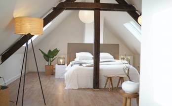 aménagement d'une suite parentale dans des combles