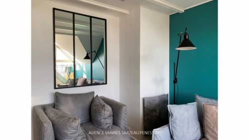 Aménagement duplex vue mer Morbihan 56