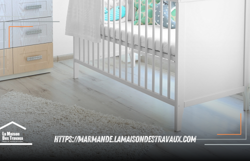 Transformation des murs et du sol d’une Chambre Bébé à Casteljaloux