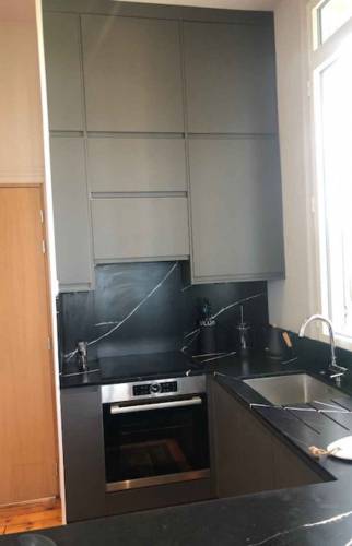 Aménagement d'une cuisine à Trouville