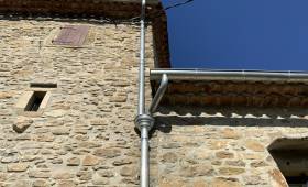 Gouttières en zinc