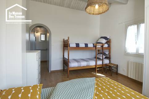 Modernisation et décoration d'une chambre dans le Morbihan (56)