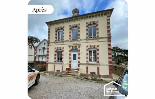 Rénovation des façades d'une maison 