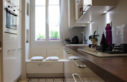 Rénovation de cuisine en longueur sur Pleyben (29190)