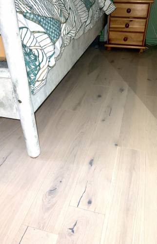 Rénovation sol pvc chambre