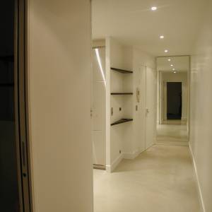 Rénovation d'un appartement - entrée