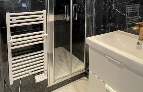 La salle de bain rénovée