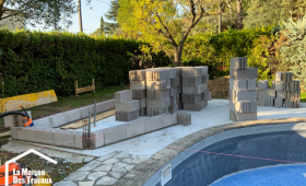 Création des fondations de l'extension