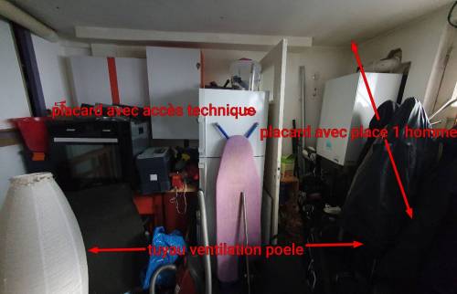 Prise de mesure avant la rénovation 