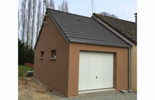 Extension d'une habitation à Longueville (garage) (50290)