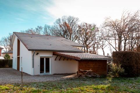 Marcy l'étoile : Ravalement de façade d'une villa située dans l'ouest de Lyon