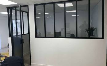 Installation de verrières d'atelier - Lorient (56100)