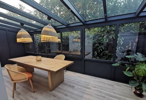 Dommartin (69380) : rénovation complète d'une Véranda