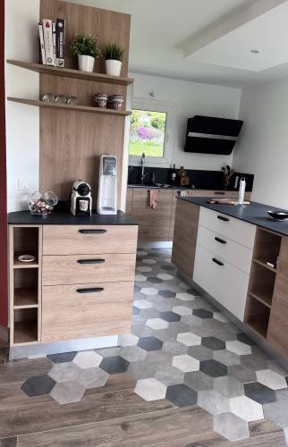 Cuisine - Vue d'ensemble - Travaux terminés