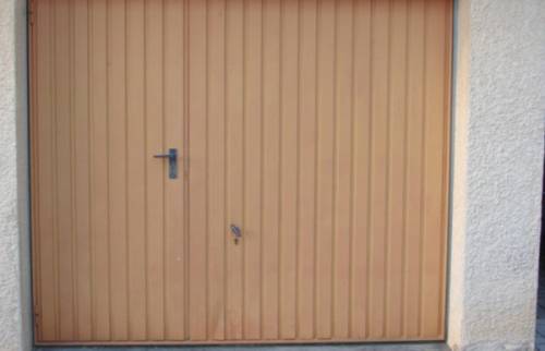 avant changement de la porte de garage