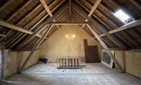 Magnifique charpente traditionnelle dans le Perche