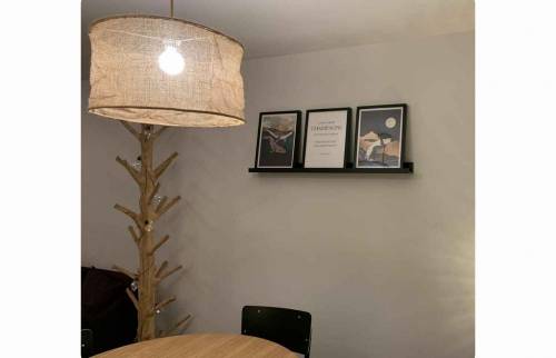 Nouvelle décoration dans une maison à Guilberville (50350).